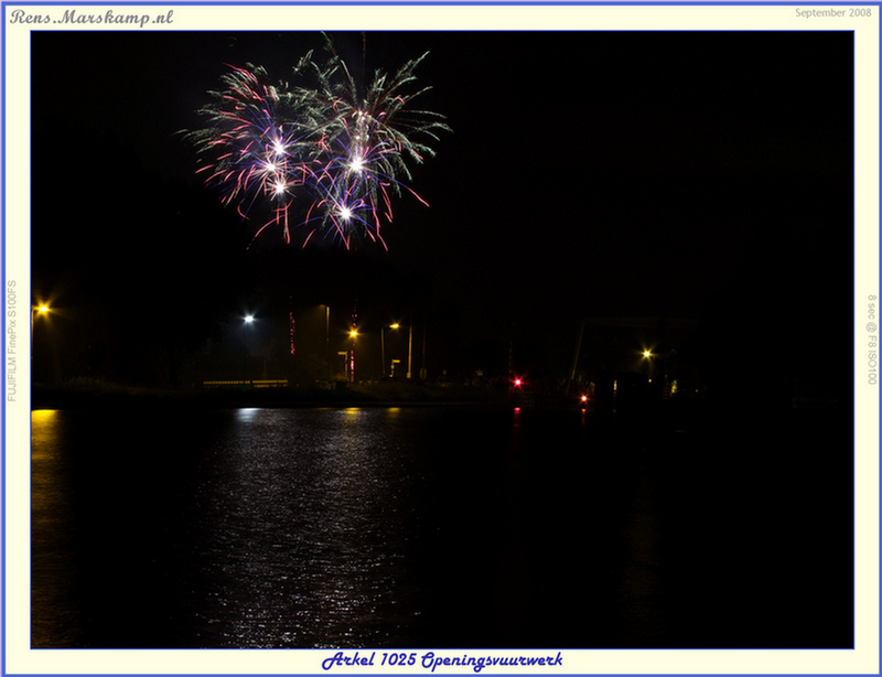 Rens Marskamp, Fotografie, Foto, RM photography, Arkel, 1025, Feestweek, Vuurwerk, 