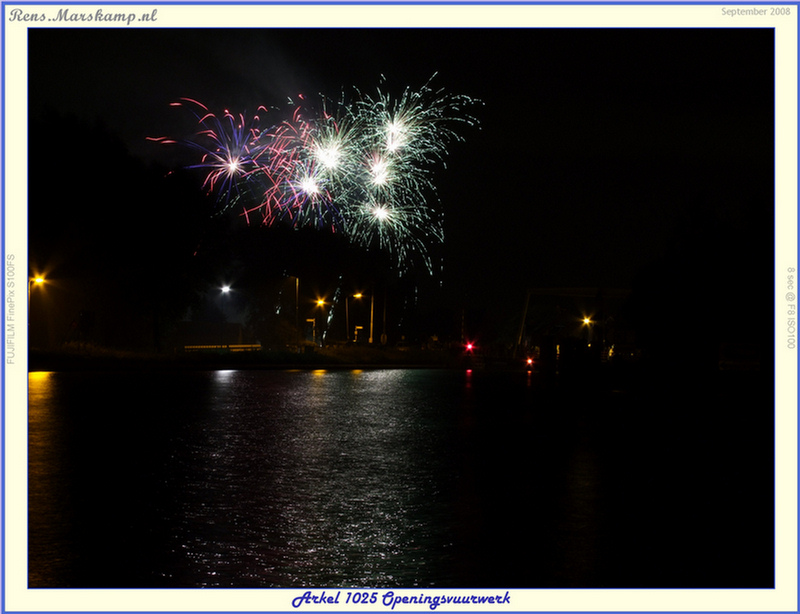 Rens Marskamp, Fotografie, Foto, RM photography, Arkel, 1025, Feestweek, Vuurwerk, 