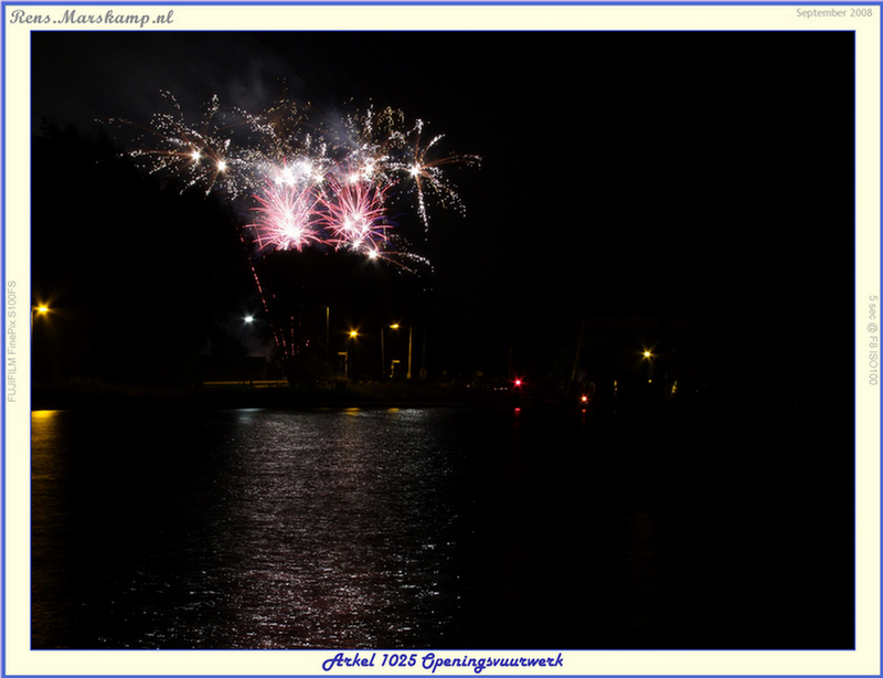 Rens Marskamp, Fotografie, Foto, RM photography, Arkel, 1025, Feestweek, Vuurwerk, 