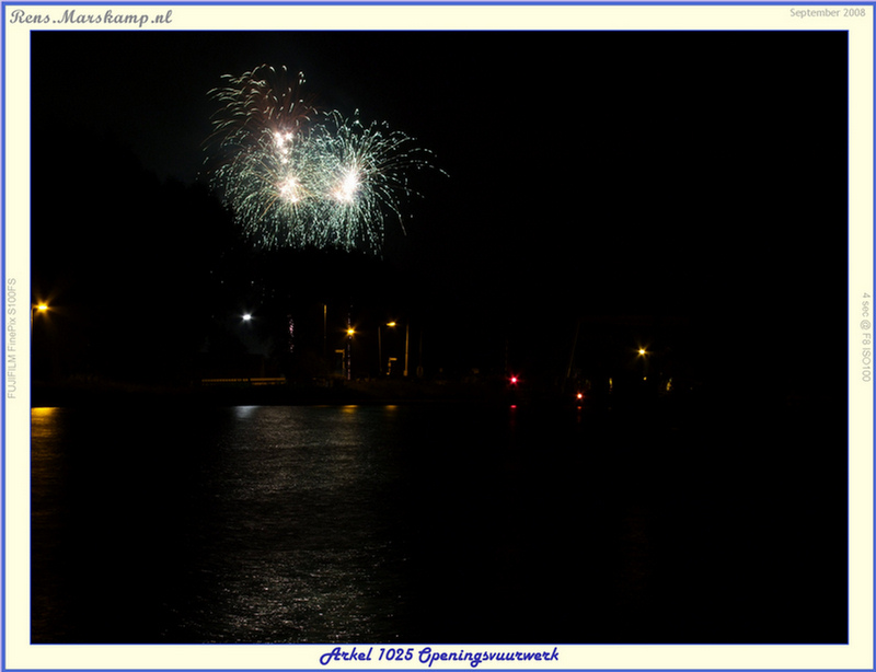 Rens Marskamp, Fotografie, Foto, RM photography, Arkel, 1025, Feestweek, Vuurwerk, 