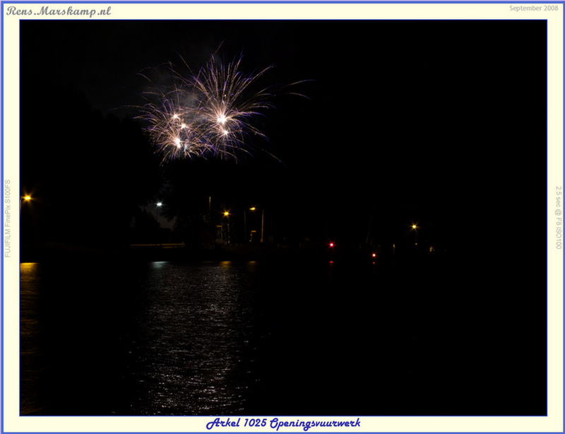 Rens Marskamp, Fotografie, Foto, RM photography, Arkel, 1025, Feestweek, Vuurwerk, 