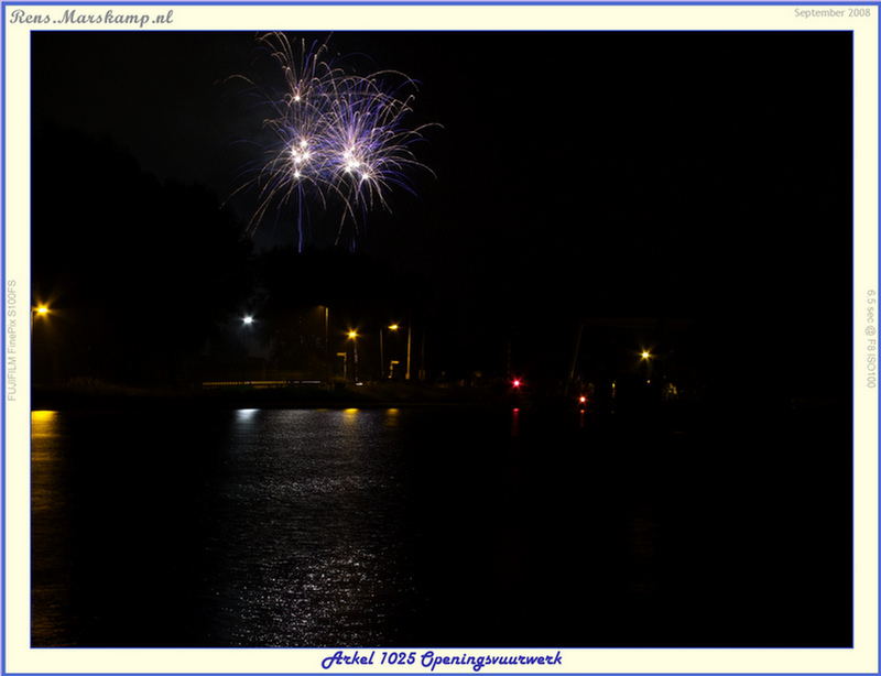 Rens Marskamp, Fotografie, Foto, RM photography, Arkel, 1025, Feestweek, Vuurwerk, 