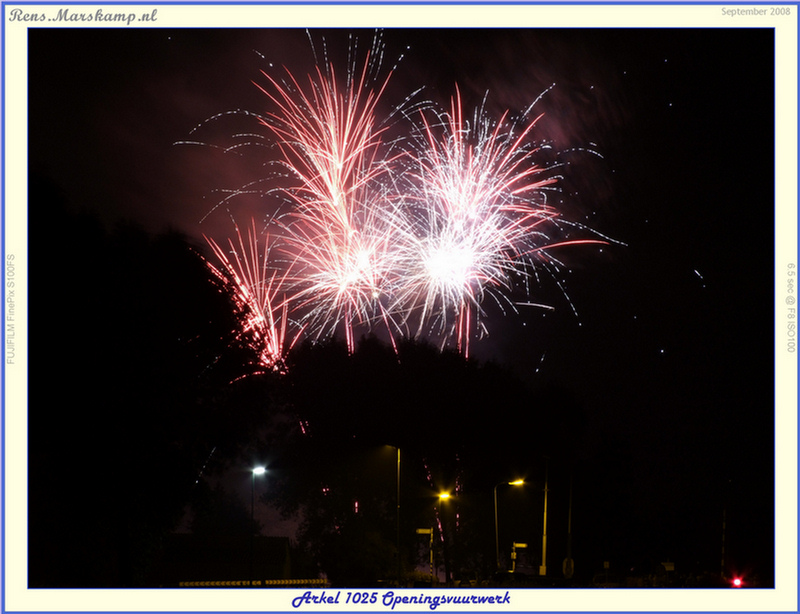 Rens Marskamp, Fotografie, Foto, RM photography, Arkel, 1025, Feestweek, Vuurwerk, 