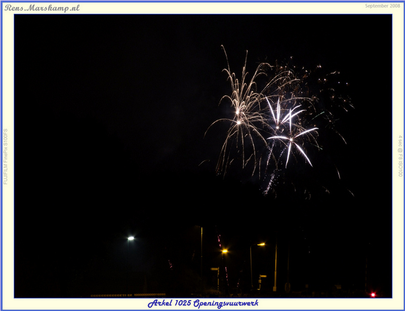 Rens Marskamp, Fotografie, Foto, RM photography, Arkel, 1025, Feestweek, Vuurwerk, 