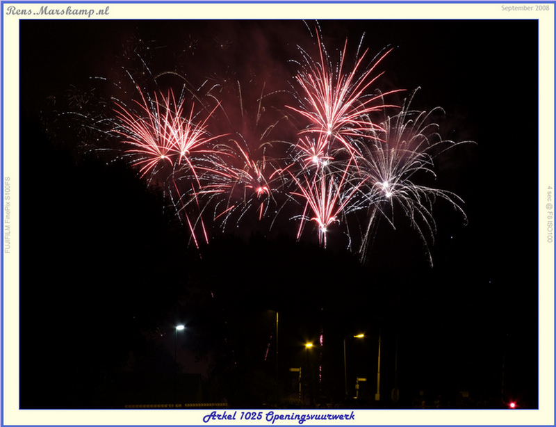 Rens Marskamp, Fotografie, Foto, RM photography, Arkel, 1025, Feestweek, Vuurwerk, 