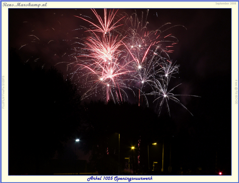 Rens Marskamp, Fotografie, Foto, RM photography, Arkel, 1025, Feestweek, Vuurwerk, 