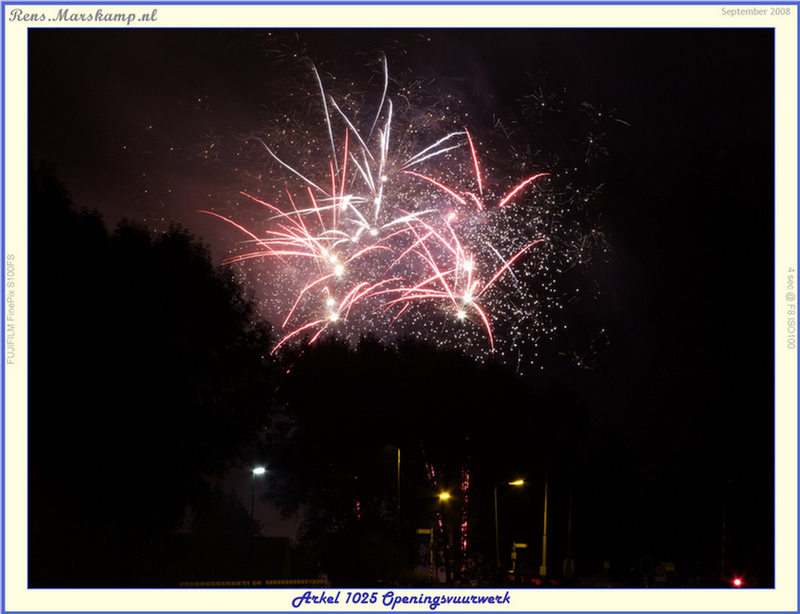 Rens Marskamp, Fotografie, Foto, RM photography, Arkel, 1025, Feestweek, Vuurwerk, 