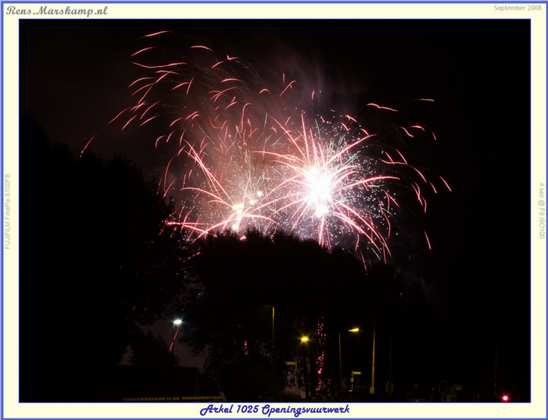 Rens Marskamp, Fotografie, Foto, RM photography, Arkel, 1025, Feestweek, Vuurwerk, 