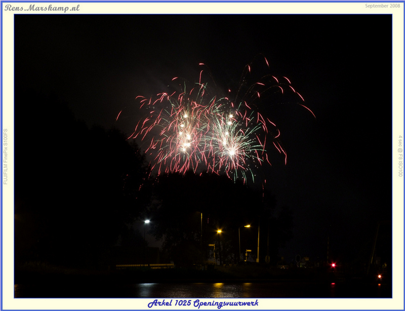 Rens Marskamp, Fotografie, Foto, RM photography, Arkel, 1025, Feestweek, Vuurwerk, 