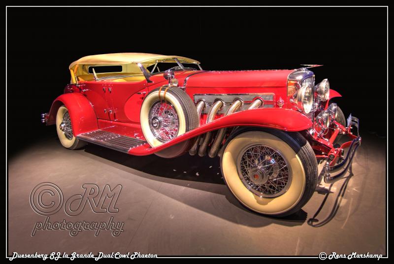 Rens Marskamp, Fotografie, Foto, RM photography, Vervoer, Louwman museum Duesenberg SJ Lagrande
