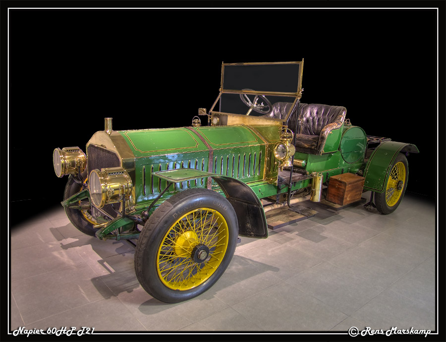 Rens Marskamp, Fotografie, Foto, RM photography, Vervoer, Louwman museum Napier 60HP T21