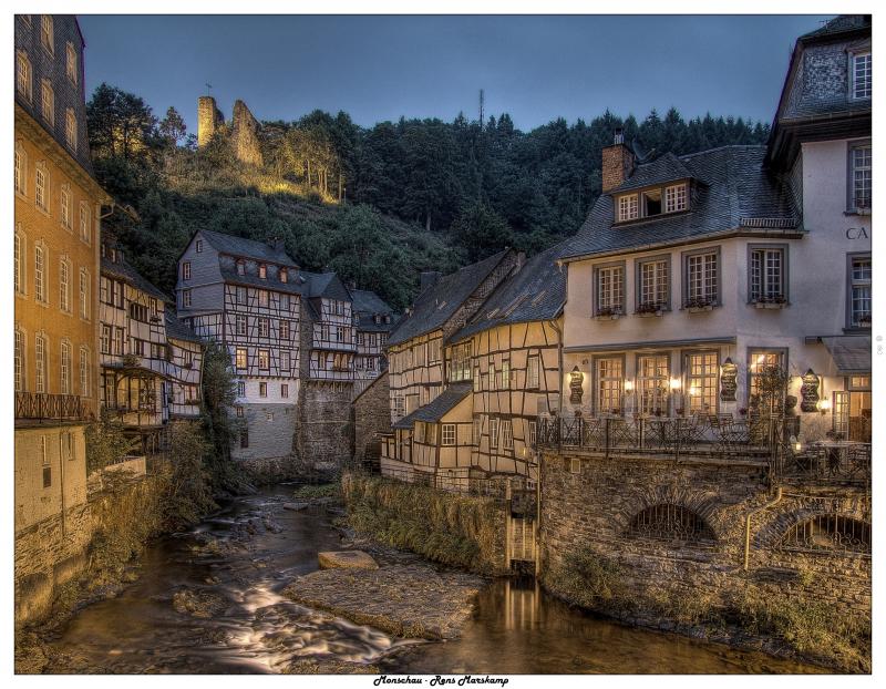 Rens Marskamp, Fotografie, Foto, RM photography, Lucis Art, Monschau, avond, nacht, night, long exposure, duitsland, germany, 