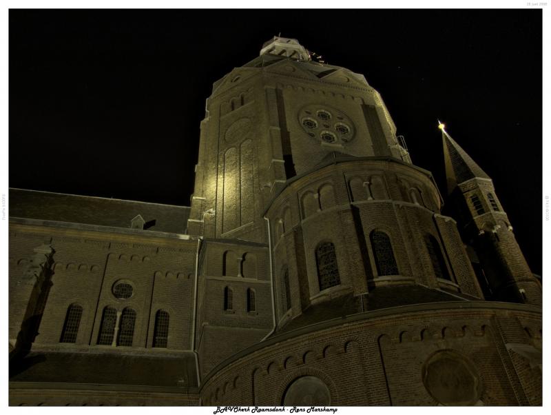 Rens Marskamp, Fotografie, Foto, RM photography, Nachtopname, Long Exposure, Nightshot, BAVO kerk, Raamsdonk
