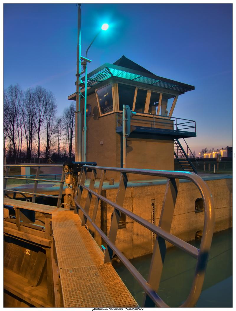 Rens Marskamp, Fotografie, Foto, RM photography, Nachtopname, Long Exposure, Nightshot, Biesboschsluis, Biesbosch, sluis, Werkendam