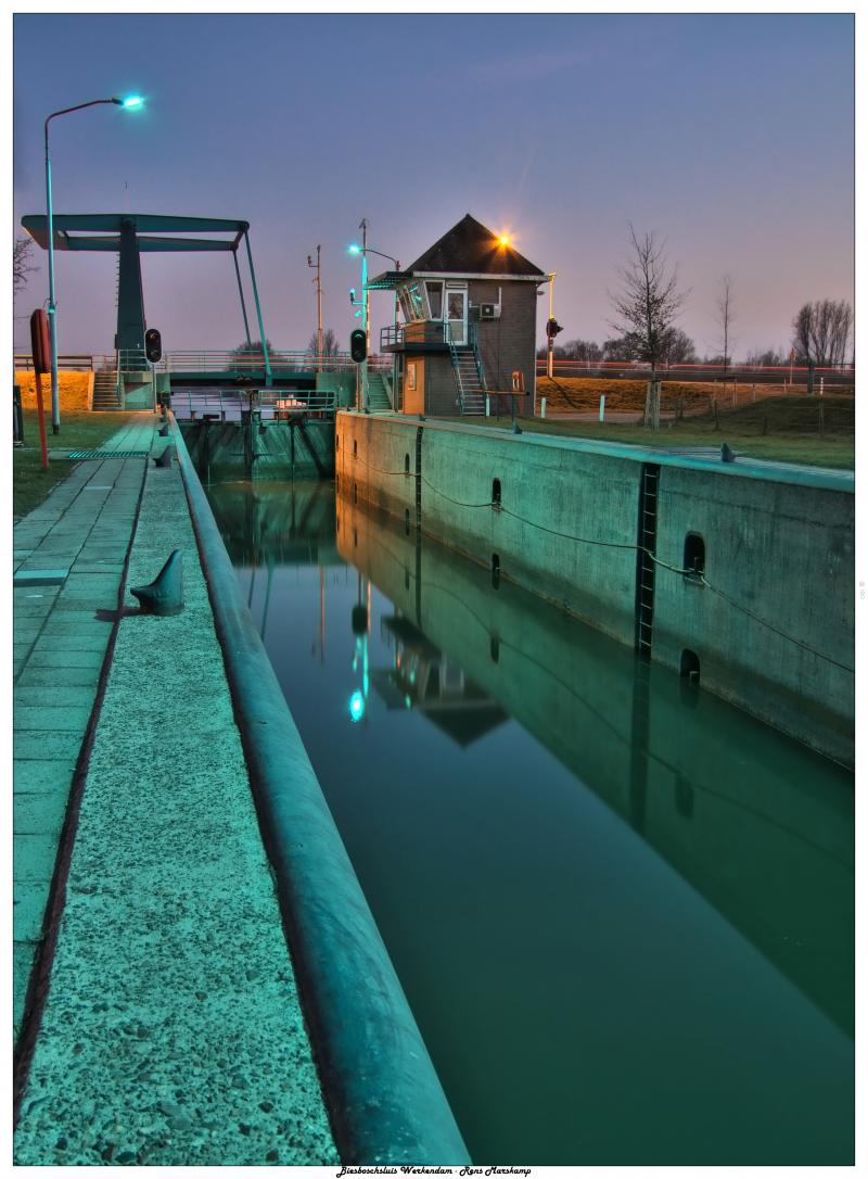 Rens Marskamp, Fotografie, Foto, RM photography, Nachtopname, Long Exposure, Nightshot, Biesboschsluis, Biesbosch, sluis, Werkendam