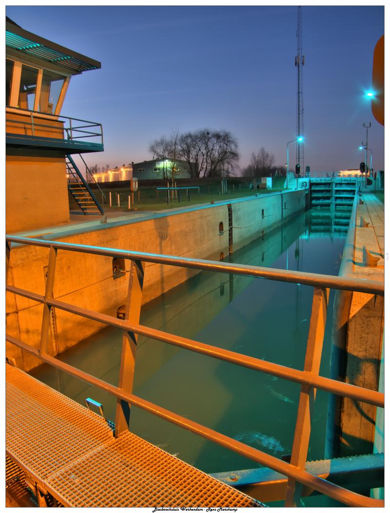 Rens Marskamp, Fotografie, Foto, RM photography, Nachtopname, Long Exposure, Nightshot, Biesboschsluis, Biesbosch, sluis, Werkendam