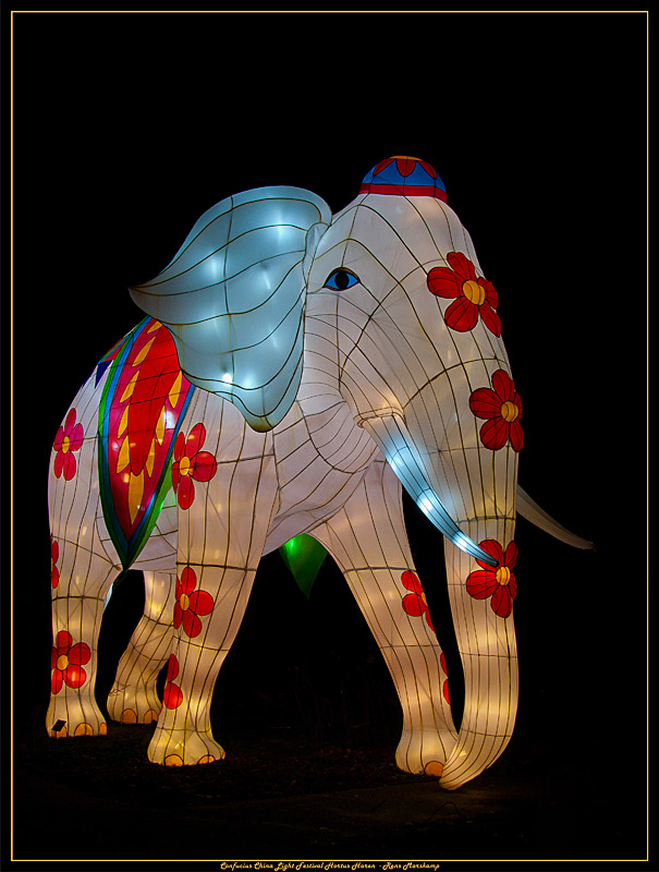 Rens Marskamp, Fotografie, Foto, RM photography, Nachtopname, Long Exposure, Nightshot, Confucius China, Light Festival, Hortus Haren, Groningen